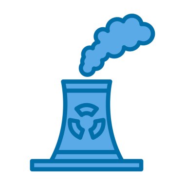 Nükleer Santral. Basit illüstrasyon