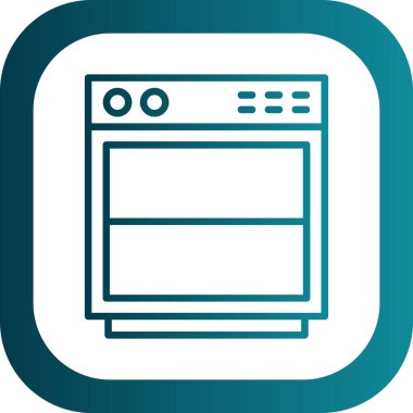 vektör lcd simgesi illüstrasyonu