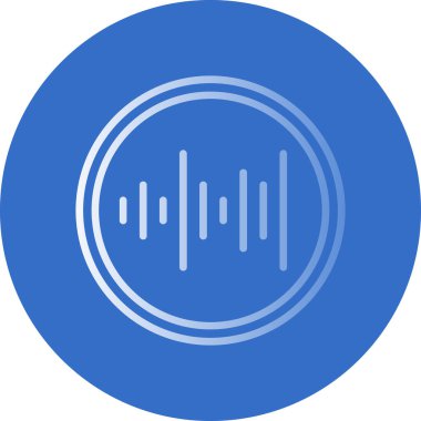 Müzik simgesinin vektör illüstrasyonu