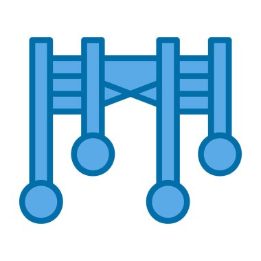 bar çizelgesi simgesi, vektör illüstrasyonu