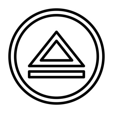 üçgen vektör illüstrasyonu