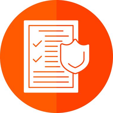 tıbbi sigorta simge vektör çizim