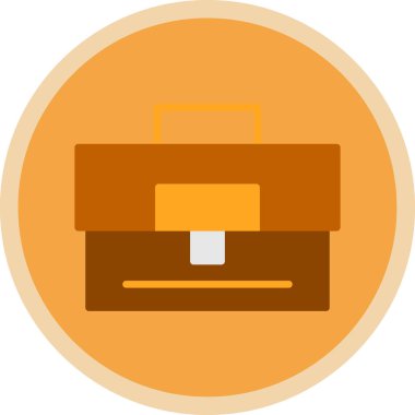 Çanta. Web simgesi basit tasarım