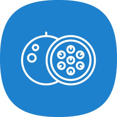 Çizgi film Passionfruit 'in vektör çizimi