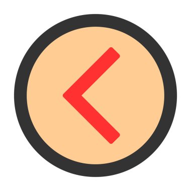 Projeniz için sol yön ok simgesi