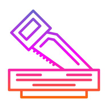 fırça boya renk ikonu vektör illüstrasyonu