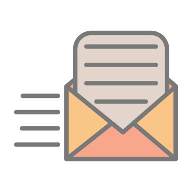 harf simgesi, vektör illüstrasyonu basit tasarım