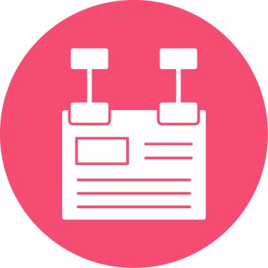 Takvim simgesi soyut arkaplanda izole edildi