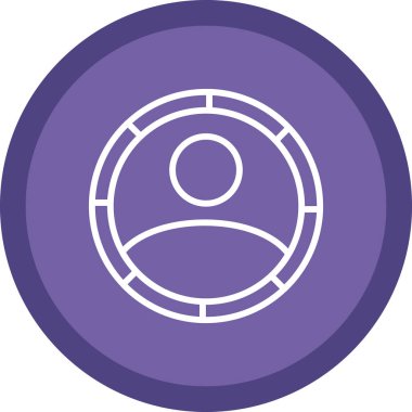 Bir simgenin vektör illüstrasyonu