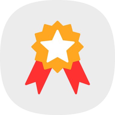 Ödül. Web simgesi basit illüstrasyon