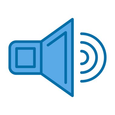 hoparlör vektör illüstrasyonu