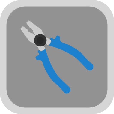 El ve tornavidanın vektör çizimi