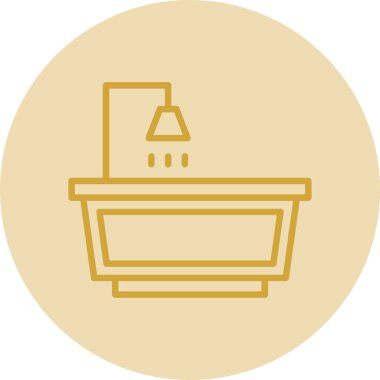 Modern basit vektör çizim logosu