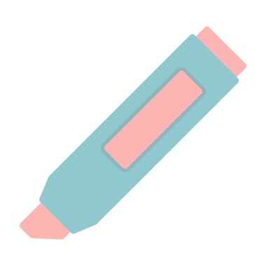 Vurgulama simgesi vektör illüstrasyonu