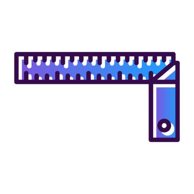 Su musluğu ikonu vektörü. İnce çizgi işareti. izole edilmiş sınır sembolü çizimi