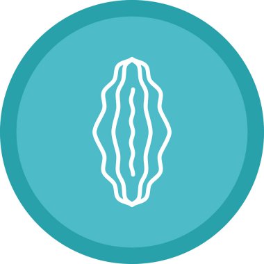 Biftek. Web simgesi basit illüstrasyon