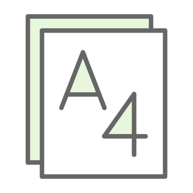 Modern eğitim ikonunun vektör illüstrasyonu