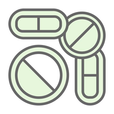 hap ikonu vektör illüstrasyonu