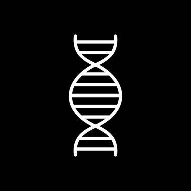 dna. Web simgesi basit illüstrasyon 