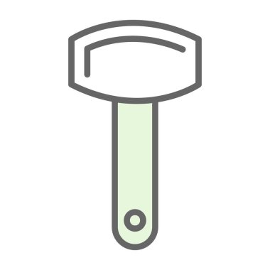 çekiç araç simgesi. vektör illüstrasyonu