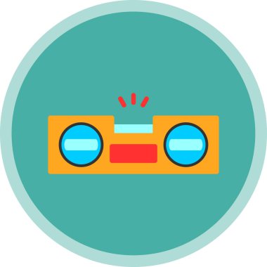 Kamera simgesi. Basit resimleme