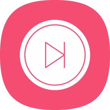  Atla. Web simgesi basit illüstrasyon