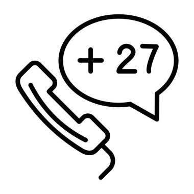 Telefonun vektör simgesi