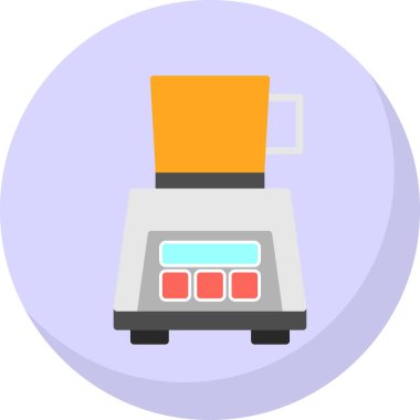 blender. Web simgesi basit illüstrasyon