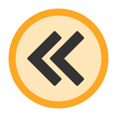 ok simgesi, basit vektör illüstrasyonu