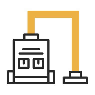 inşaat simgesi vektör illüstrasyonu