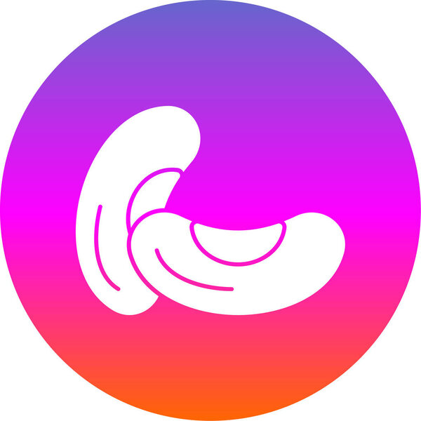 vector illustration of modern Beans icon          