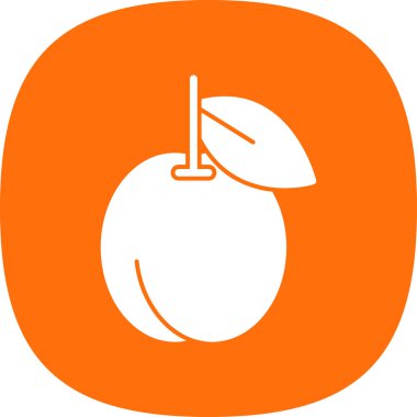 Bir golf ikonunun vektör illüstrasyonu