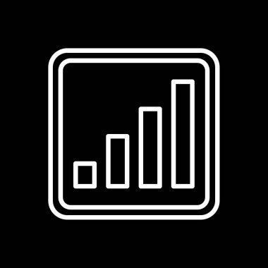 bar grafiği çizelgesi simgesi, özet biçimi