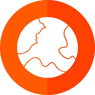 Yeryüzü ikonu vektör illüstrasyonuName                   