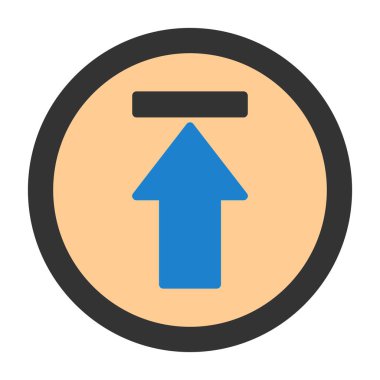 gönderme satırı simgesi, vektör illüstrasyonu