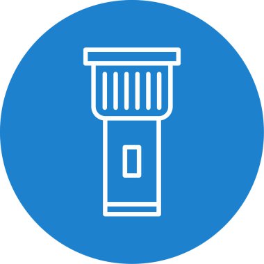 Modern b 'nin vektör illüstrasyonu simge tıbbından yoksun