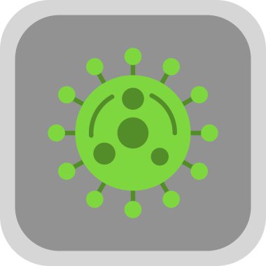 Virüs ikonu vektör illüstrasyonu