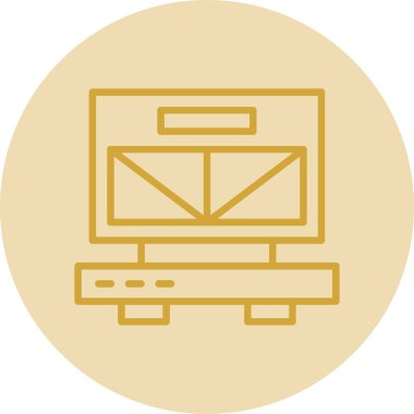 Ağ simgesi. vektör illüstrasyonu