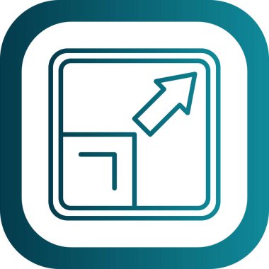 ok simgesi, vektör illüstrasyonu