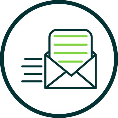 harf simgesi, vektör illüstrasyonu basit tasarım