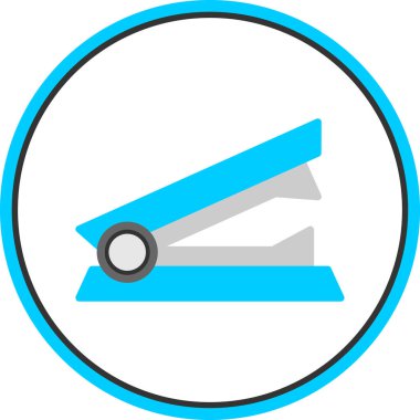 Stapler web simgesi, vektör illüstrasyonu 