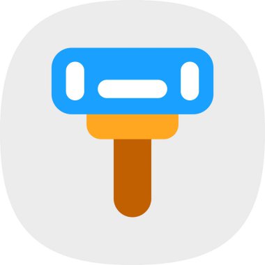 - Şeker. Web simgesi basit illüstrasyon