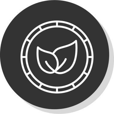 Gmo serbest. Web simgesi basit illüstrasyon 