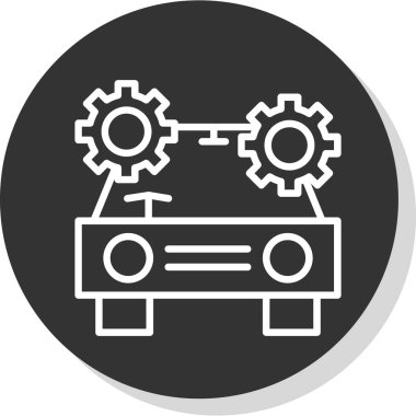 seo modern simgesinin vektör illüstrasyonu