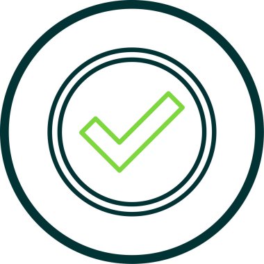 İşaretleme simgesinin vektör illüstrasyonu 