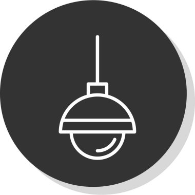 lamba ikonu vektör illüstrasyonu