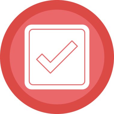 işaret simgesini işaretle, vektör illüstrasyonu