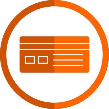 Kredi kartı vektör illüstrasyonu 