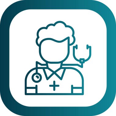 Doktor Simge vektör illüstrasyonu 