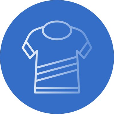 tshirt simgesi vektör illüstrasyonu